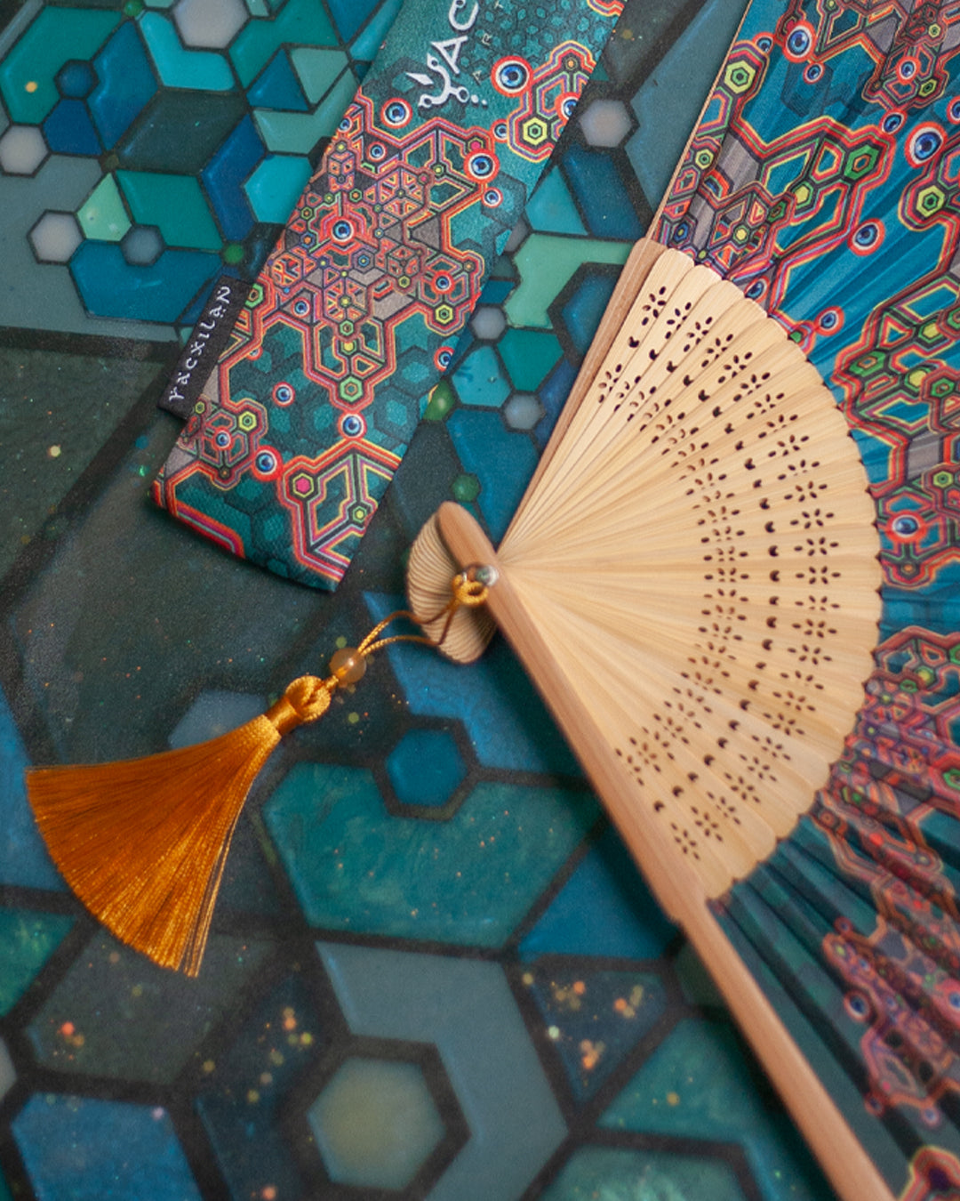 Hand Fan / Bamboo - ATLANTHEON Natural